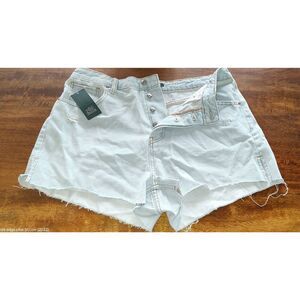 NWT Wild Fable Super High-rise cutoff shorts button fly Size 12/2.5" inseam ligh